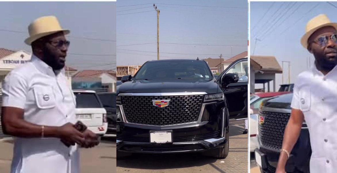 Dr Osei Kwame Despite Shows Off 2023 Escalade