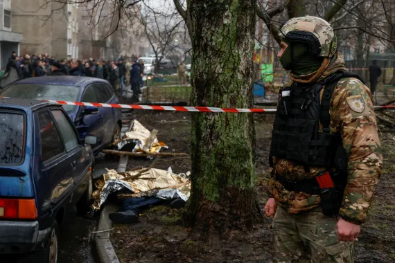 Ukrainian Interior Ministry Wiped Out In A Helicopter Crash