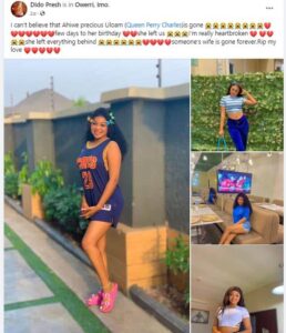 Nigerian Woman dies 10 days to her wedding