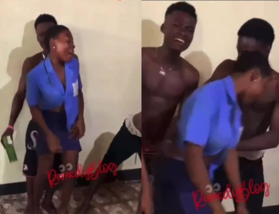 Final Year Students Captured Kissing And Smoking