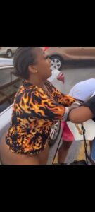 Ladies Fight Dirty In Middle Of A Highway 