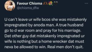 Divorcing Your Wife For Cheating is Stupid - Netizen