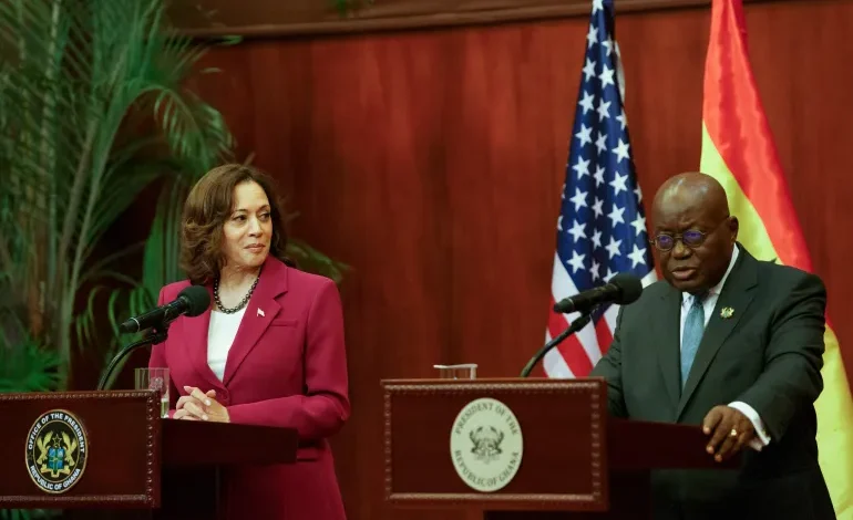 Russian Embassy In Ghana Blast Kamala Harris