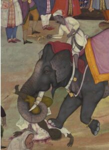 3.)Execution by elephant

Was a method of capital punishment in Southeast Asia, where Asian elephants were used to crush, dismember or torture captives in public executions. The animals were trained to k!ll victims immediately or to torture them slowly over a prolonged period.