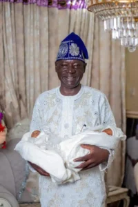 Miracles are everywhere as an old couple welcomes twins after 32 years of waiting to have the fruit of the womb.