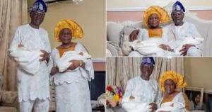 Miracles are everywhere as an old couple welcomes twins after 32 years of waiting to have the fruit of the womb.