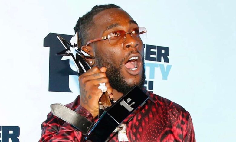 Burna Boy win 4 BET Awards