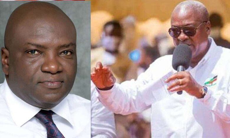 Ken Kuranchie sues Mahama over 2024 election