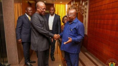 going back to dumsor nana akufo addo