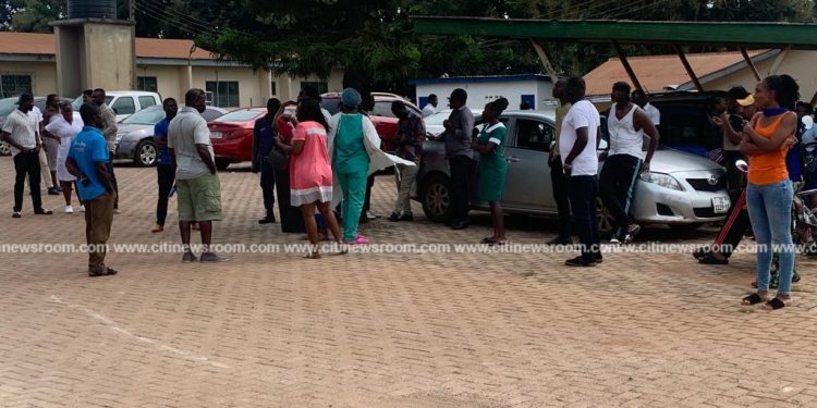 Mampong Government Hospital strike
