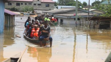Akosombo dam spillage Diarrhea bilharzia and Malaria cases found in emergency shelters