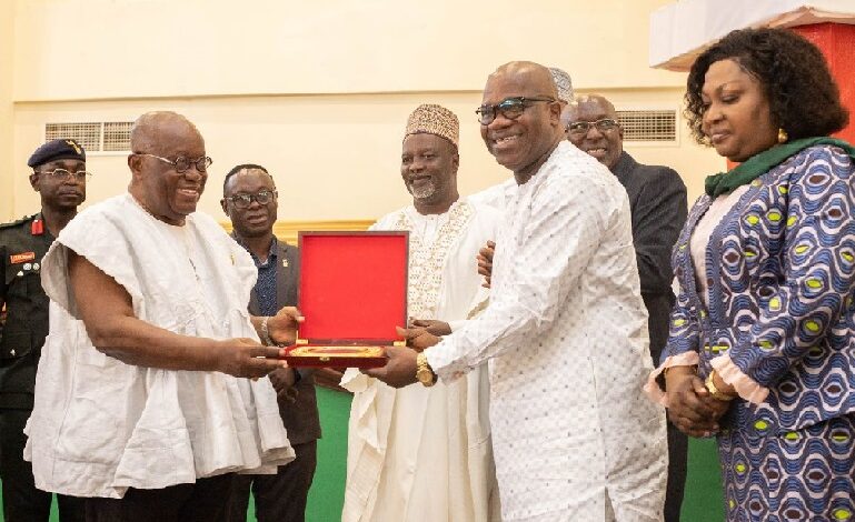 ECOWAS Parliament celebrates retiring Secretary-General John Azumah.