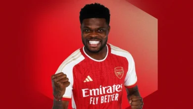 Thomas Partey resumes training with Arsenal teammates after Injury Recovery.