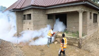 VRA begins fumigation exercise in Mepe as flood waters recede