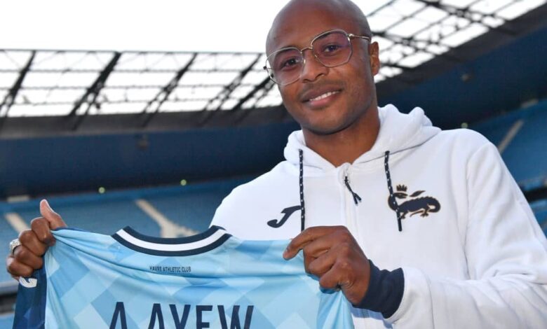 I'm Very happy to join the Marines - Andre Ayew after signing for Le Havre