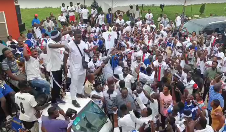 Supporters of Odododiodio NPP parliamentary aspirants clash during vetting