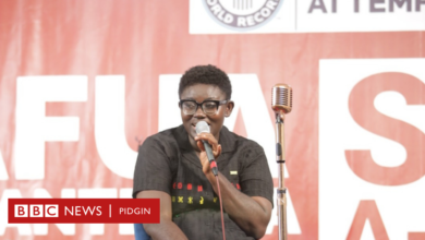Afua Asantewaa talks after Guinness World Record attempt