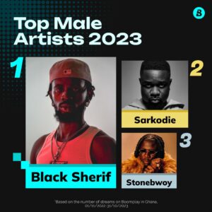 Black Sherif takes spotlight as the most streamed Ghanaian artiste on Boomplay in 2023 1