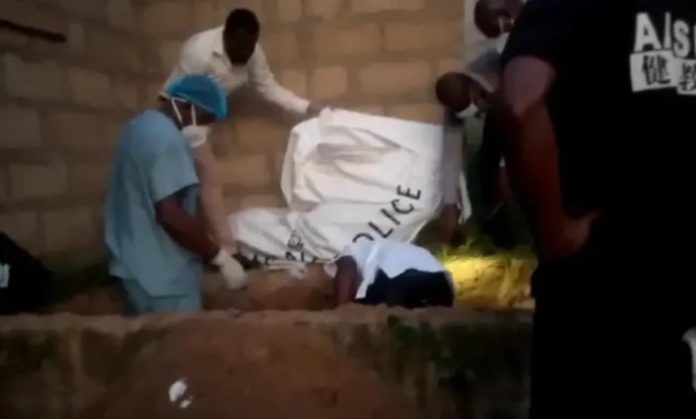 Police exhume body of woman killed by son over Ghc500