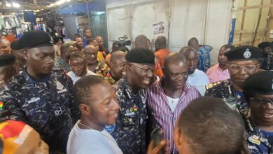 Traders hail IGP Dampare for making Kantamanto safer