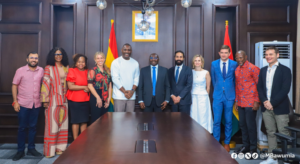 Dr Bawumia holds meeting with Idris Elba on Creative Arts economy 1
