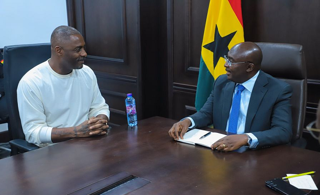 Dr Bawumia holds meeting with Idris Elba on Creative Arts economy
