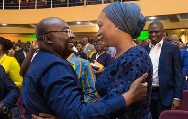 Dr Bawumia takes wife on a delightful date to mark 20th anniversary
