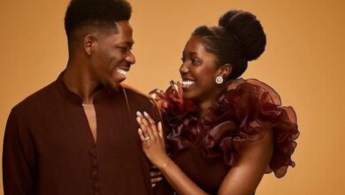 Pre-wedding photos of Moses Bliss and Ghanaian GIRLFRIEND