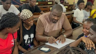 John Dumelo organizes free tutorial session for University of Ghana students ahead of exams