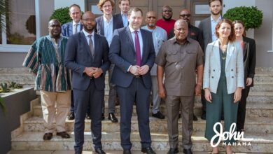 John Mahama meets delegation from German SPD Party