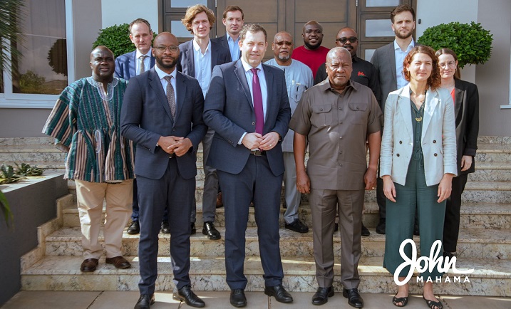 John Mahama meets delegation from German SPD Party
