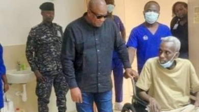 John Mahama visits K.K Kabobo
