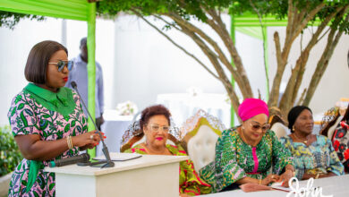 Lordina Mahama meets Kumasi market queens to discuss their concerns