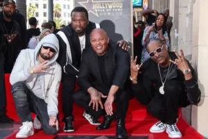 Snoop Dogg, Eminem and 50 Cent honours Dr. Dre at Hollywood Walk of Fame Ceremony