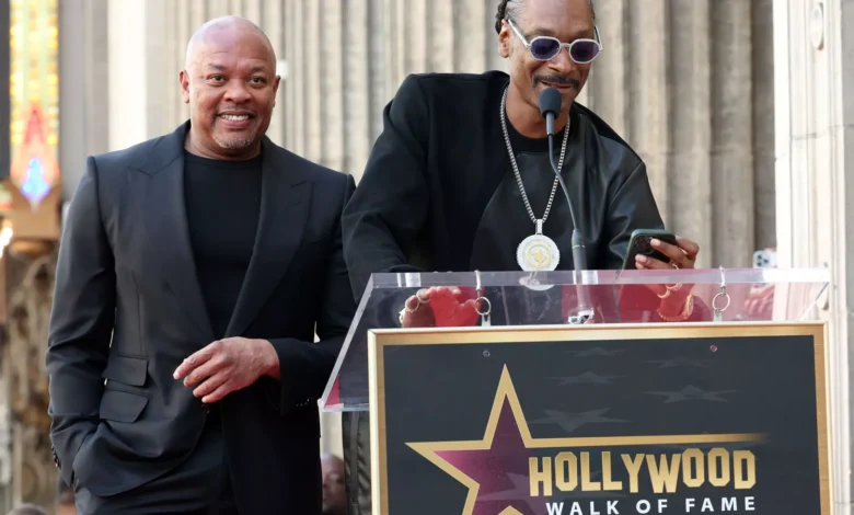 Snoop Dogg, Eminem and 50 Cent honours Dr. Dre at Hollywood Walk of Fame Ceremony