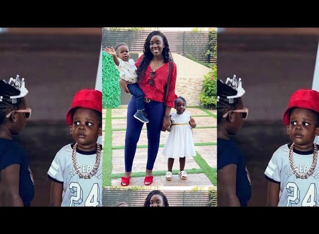 Stonebwoy’s children surprise him with musical birthday wishes