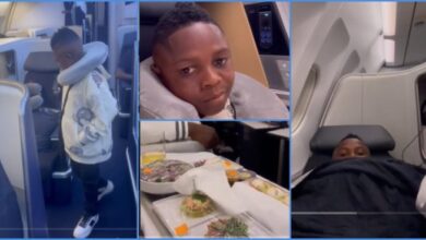 Video of Yaw Dabo’s luxurious journey to France