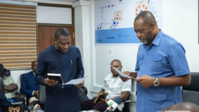 Herbert Krapa sworn-in as new ECG Board chairman