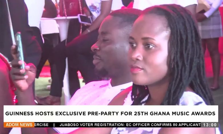 Guinness hosts exclusive pre-party for 25th Telecel Ghana Music Awards