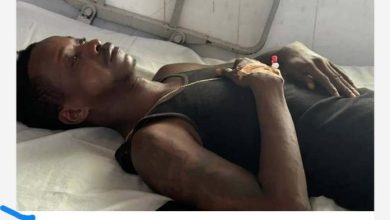 K.K. Fosu involved in an accident