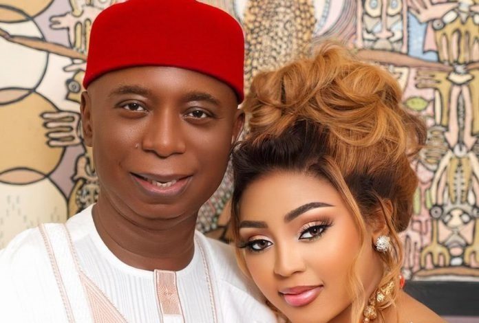 Regina Daniels and Husband celebrates 5th marriage anniversary