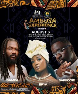 Sarkodie, Samini and Efya to Headline ‘Ambusa Experience 2024’ in New Jersey