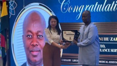 National Ambulance Service CEO honoured at African Public Service