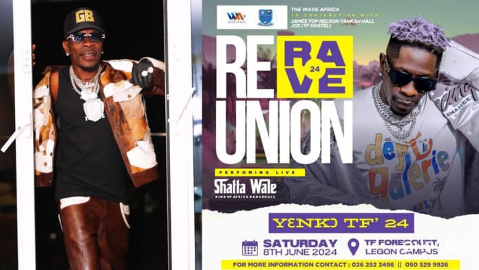 Reason why Legon TF concert hosted by Shatta Wale was cancelled finally revealed