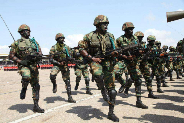 Austria presents trained dogs to Ghana Armed Forces