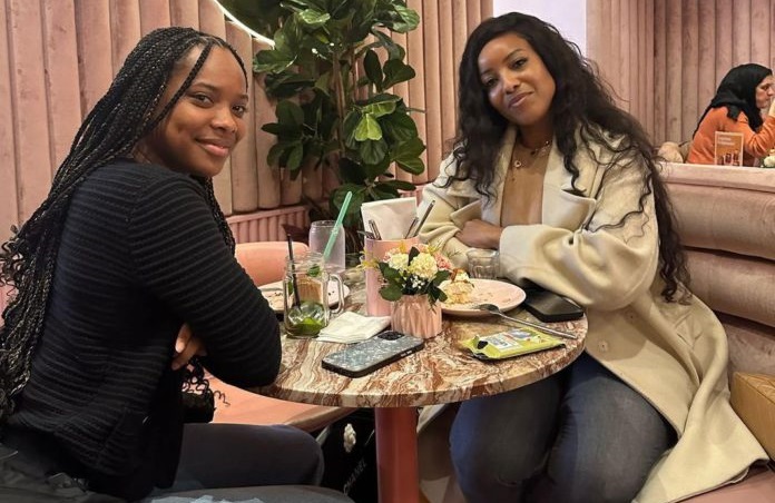 Joselyn Dumas and her daughter