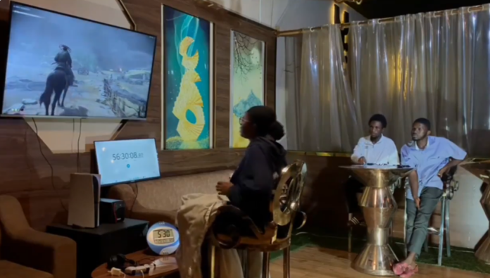 KNUST Student completes her video game marathon after 56 hours