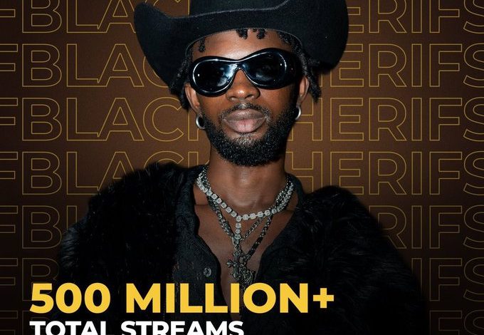 Black Sherif sets new record on Boomplay
