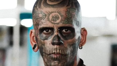 Brazil’s most tattooed man unveils incredible look after 20 years of tattoos removed