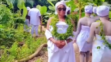 Mzbel goes Viral as she partakes in ancestral cleansing ritual